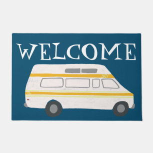 Tapete Personalize! BEM-VINDO Camper Vintage Vanlife RV
