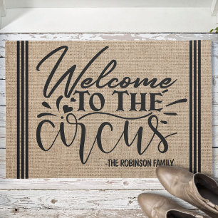 Tapete Personalized ADD NAME Welcome To The Circus