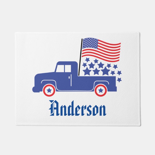 Tapete Personalized American Truck (Frente)