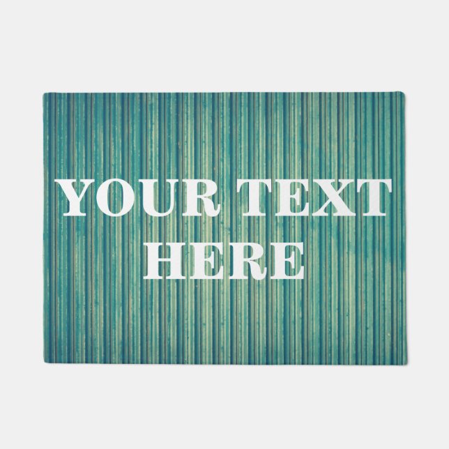 Tapete Personalized Gray Bamboo Wood (Frente)