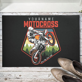 Tapete Personalized Motocross Racing Dirt Bike Trail Ride