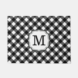 Tapete Personalized Single Initial Monogram Door Mat
