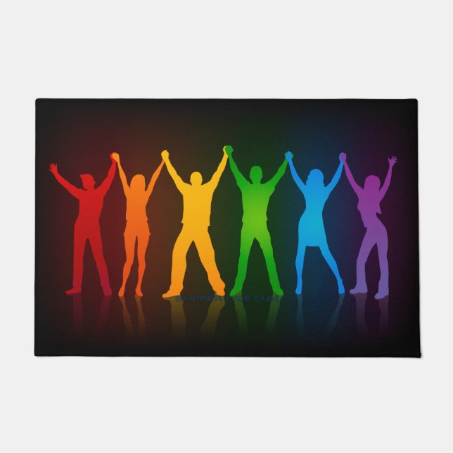 Tapete Pessoas de grupo de SlipperyJoe segurando as mãos  (Frente)