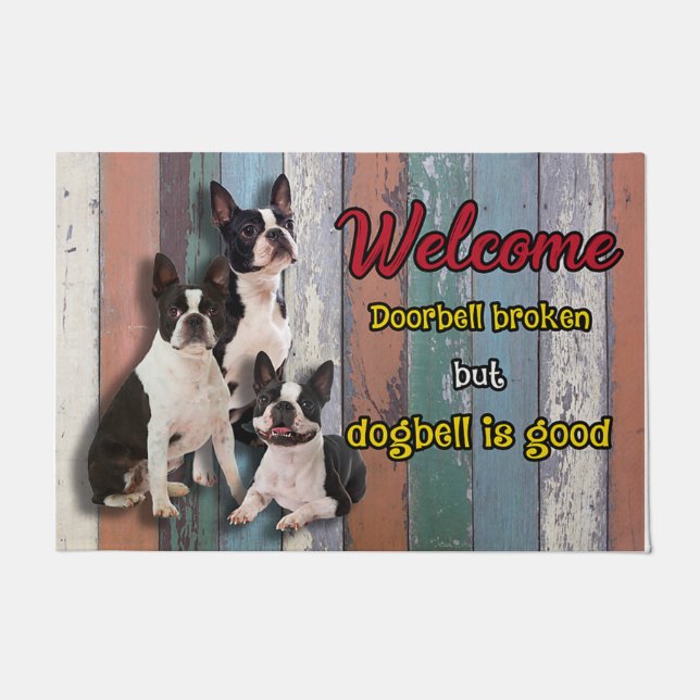 Tapete Pet Doormat - Dog Doormat (Frente)
