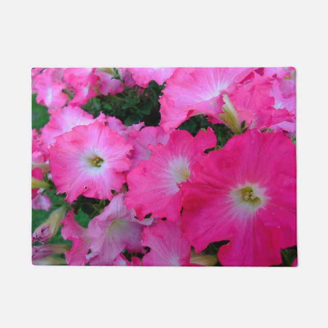 Tapete Petunias cor-de-rosa (Frente)