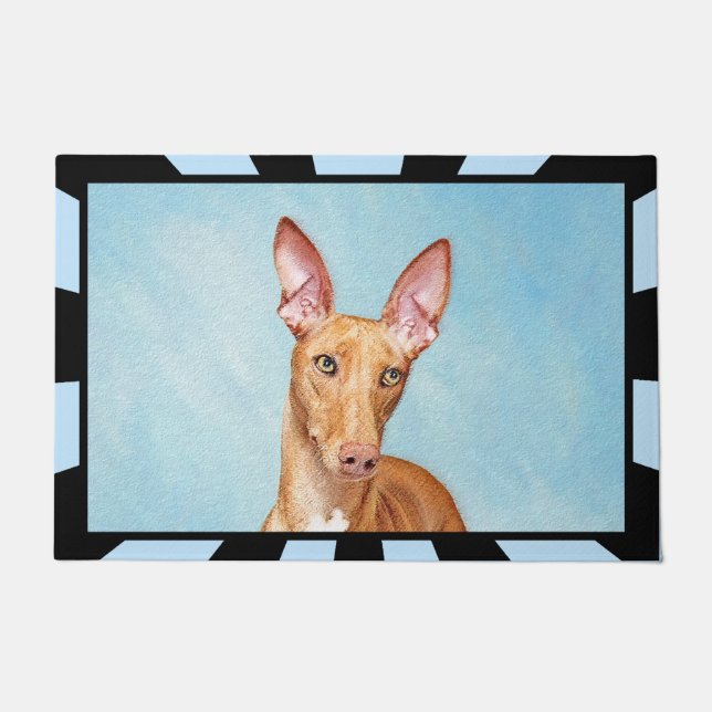 Tapete Pharaoh Hound Painting - Arte Cachorra Original (Frente)