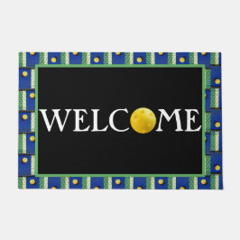 Tapete Pickleball até que as luzes acendam! Azul