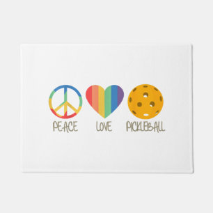 Tapete Pickleball de Paz e Amor