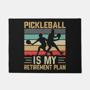 Tapete Pickleball Is My Retirement Plan Funny Pickleball