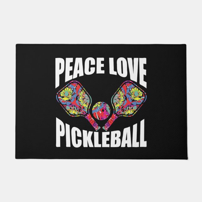 Tapete Pickleball Paddle Design (Frente)