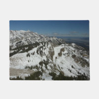 Picos de neve das montanhas Teton I Fotografia