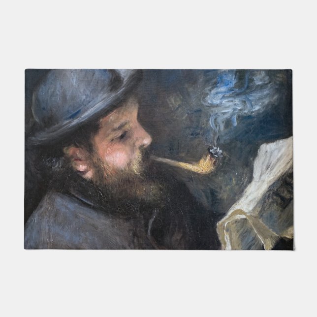 Tapete Pierre-Auguste Renoir - Claude Monet Leitura (Frente)