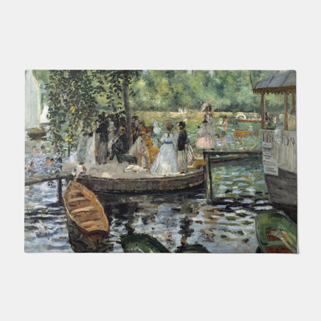 Tapete Pierre-Auguste Renoir - La Grenouillere (Frente)