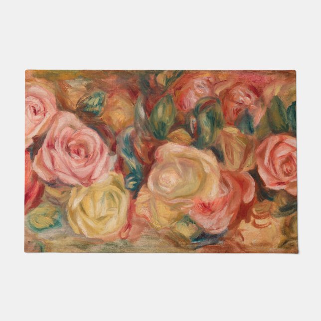Tapete Pierre-Auguste Renoir - Rosas (Frente)