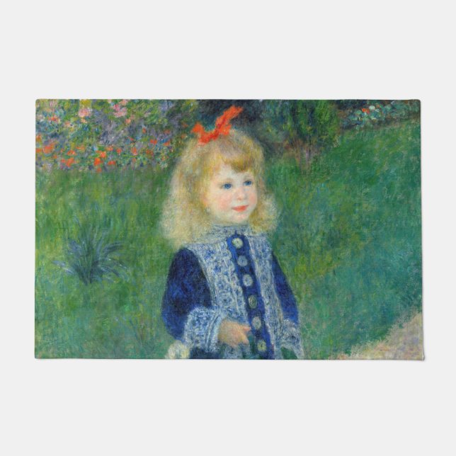 Tapete Pierre-Auguste Renoir - Uma garota com uma lata de (Frente)