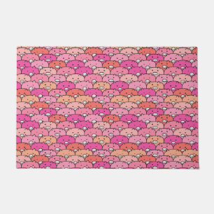 Tapete Pig Pattern Engraçado