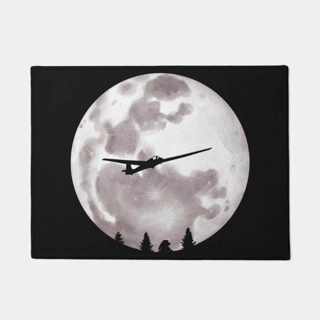 Tapete Piloto Planador Planador Pleno Lua (Frente)