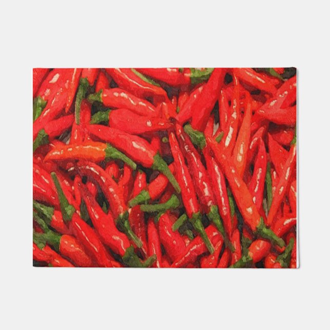 Tapete Pimentos Red Chili (Frente)