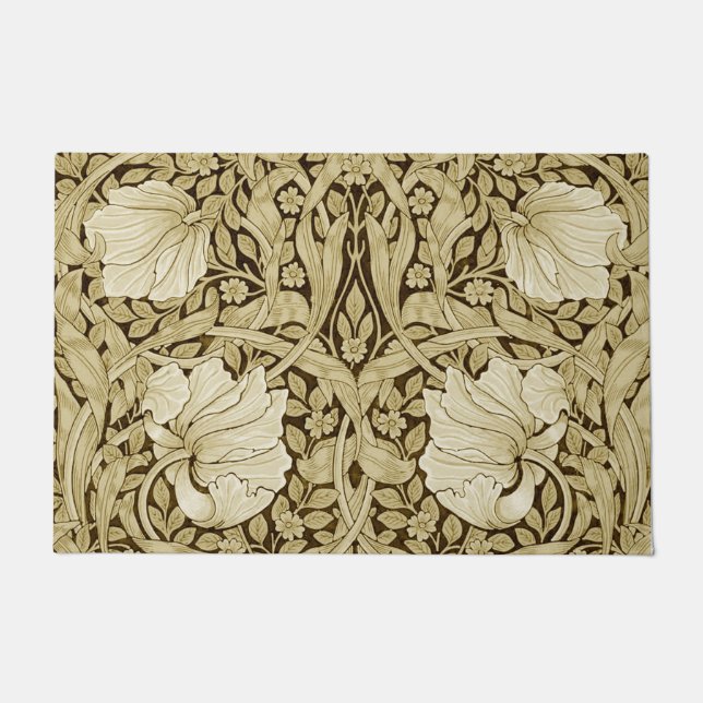 Tapete Pimpernel Dourado, William Morris (Frente)
