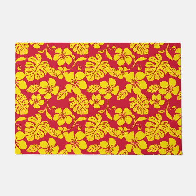 TAPETE PINK BIKINI (VERMELHO/DOURADO) (Frente)