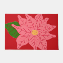 Tapete Pink Christmas Poinsettia 