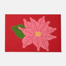 Tapete Pink Christmas Poinsettia 