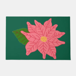 Tapete Pink Christmas Poinsettia 