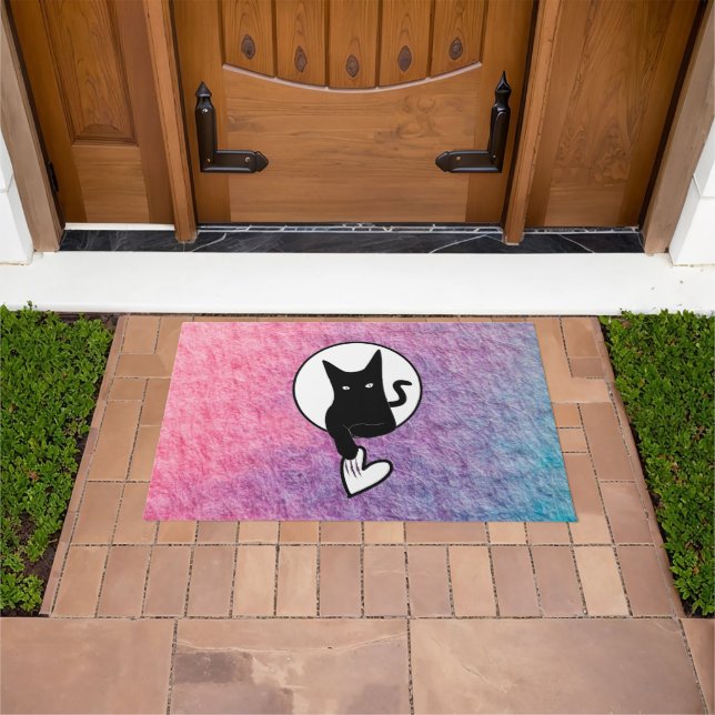 Tapete Pink Halloween Doormat da Poeta Adiela Akoo (Ar livre)