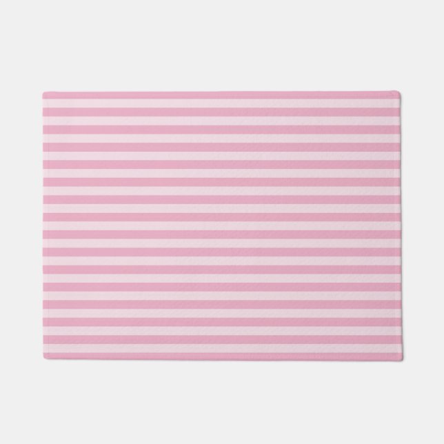 Tapete Pink Stripes Seamless Pattern (Frente)