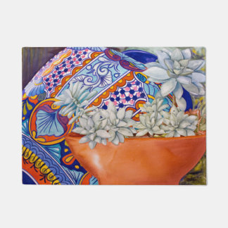 Tapete Pintinhos na tenda de Talavera