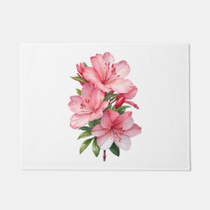 Tapete Pintor de aquarela de flor Azalea