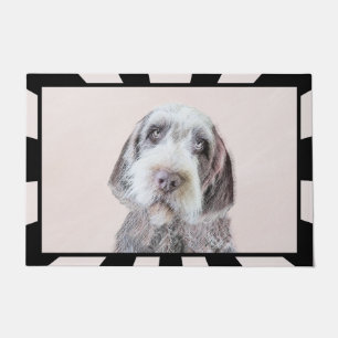 Tapete Pintura apontar Griffon Wirehaired - arte do cão