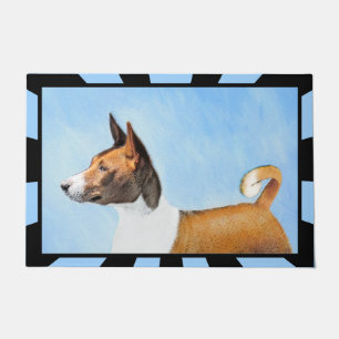 Tapete Pintura Basenji - Arte Original Bonita