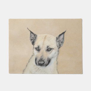 Tapete Pintura Chinook (Orelhas Apontadas) - Arte Canina