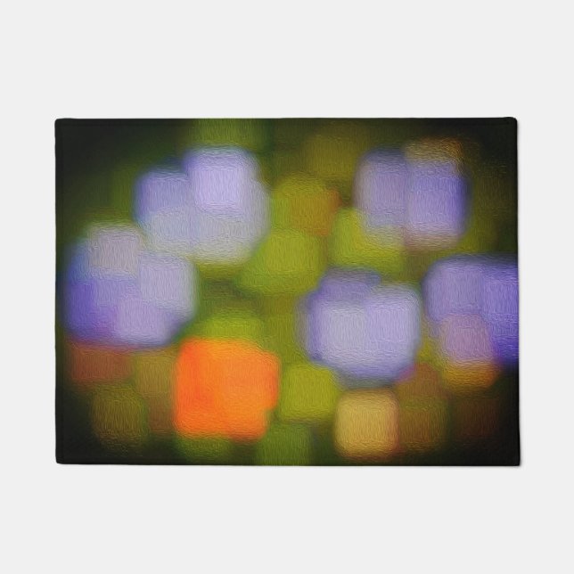 Tapete Pintura de Abstrato multicores (Frente)