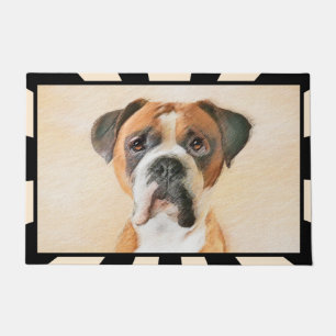 Tapete Pintura De Cachorro Descortada Arte Animal Origina