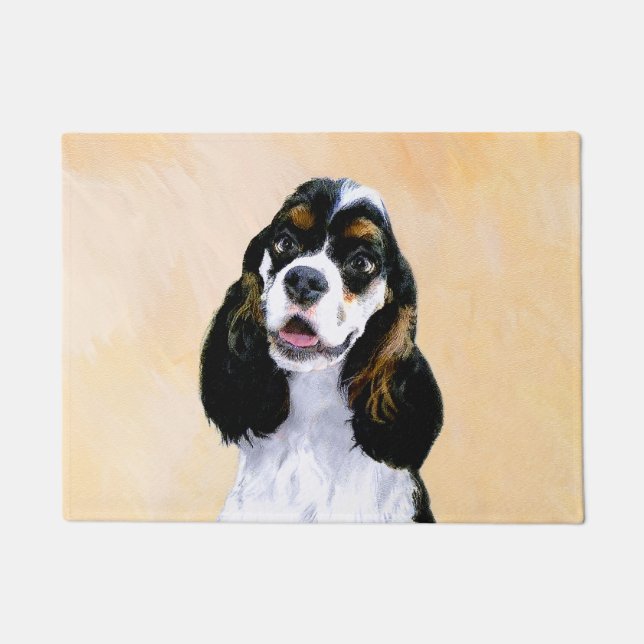 Tapete Pintura De Cocker Spaniel (Participante) - Arte De (Frente)