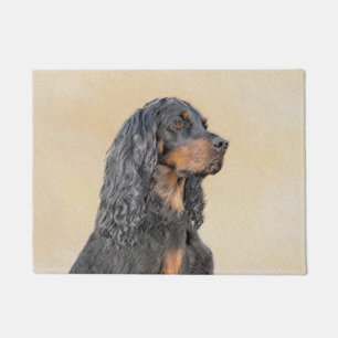 Tapete Pintura de Gordon Setter - Arte de Cachorro Origin