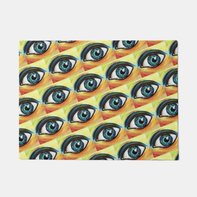 Tapete Pintura de olhos (Frente)