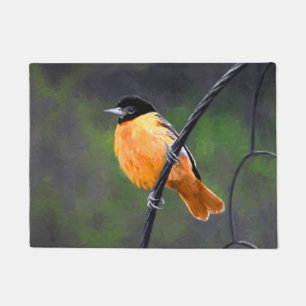 Tapete Pintura de Oriole - Arte Original para Pássaros