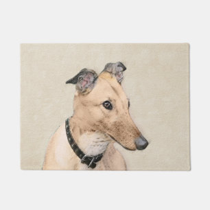 Tapete Pintura do galgo - arte original bonito do cão