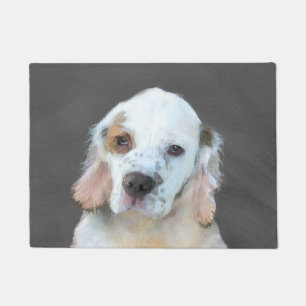 Tapete Pintura do Spaniel de Clumber - arte original