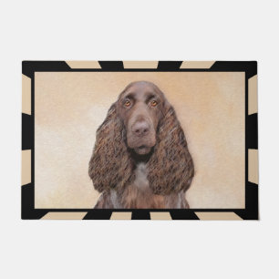 Tapete Pintura em espanhol de campo - Arte de cachorro or