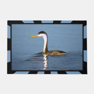 Tapete Pintura em Grebe de Clark - Arte de Pássaro Origi