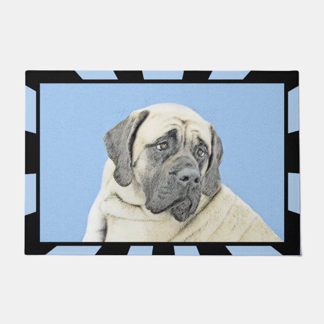 Tapete Pintura em inglês Mastiff (Fawn) - Arte original d (Frente)