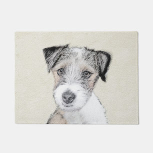 Tapete Pintura grossa de Russell Terrier - Arte original 