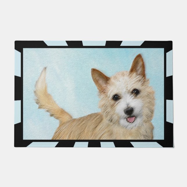 Tapete Pintura Portuguesa do Podengo Pequeno - Arte Origi (Frente)