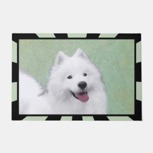 Tapete Pintura Samoyed - Arte Cachorra Original