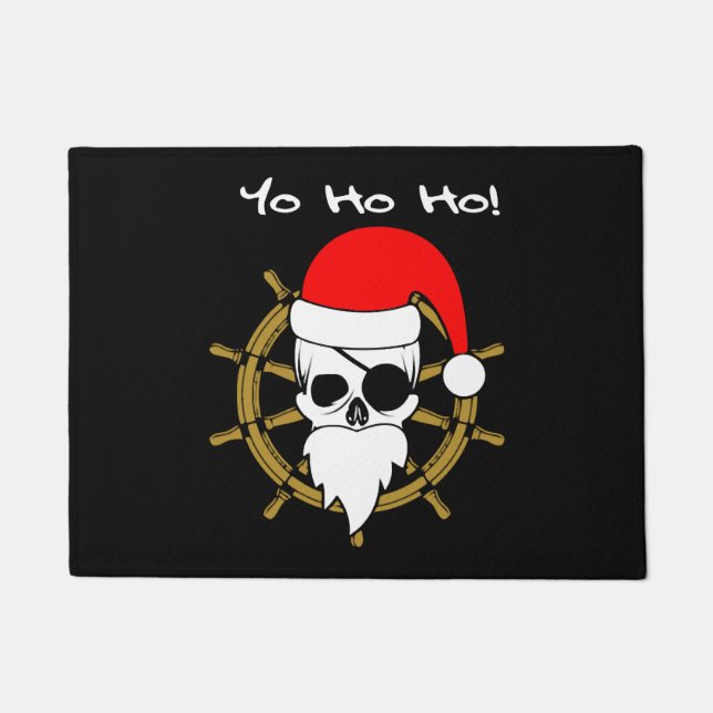 Tapete Piratas de Natal T Shirt (Frente)