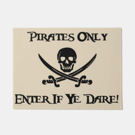Tapete Piratas somente - entre se o YE ousa! - Roger